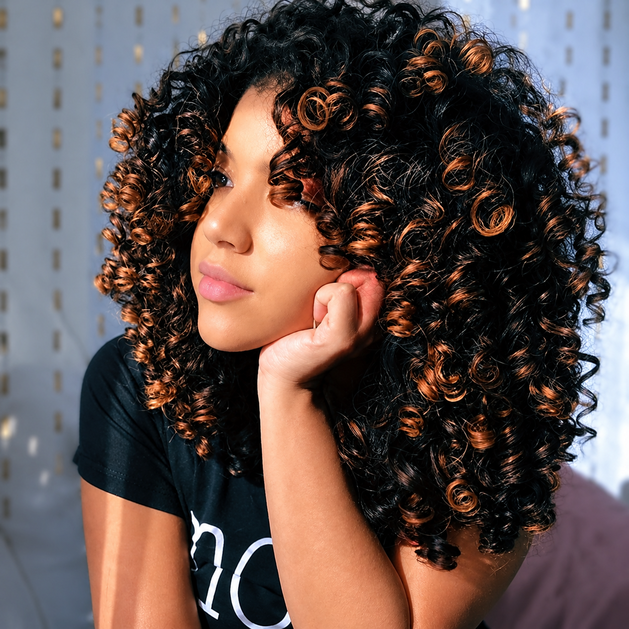 CURLY HAIR WIG