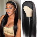 30 40 Inch Headband Wig Human Hair Body Wave Wig 200% Density Remy Human Hair Wigs
