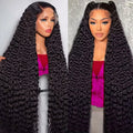 13x6 Hd Frontal Human Hair Pre-plucked Lace Brazilian Water Wave With Hd 13x4 Front Wig