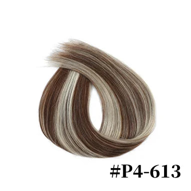 Clips In Human Hair Extensions 100% Real Human Hair Weft 7Pcs Clip in Natural hair
