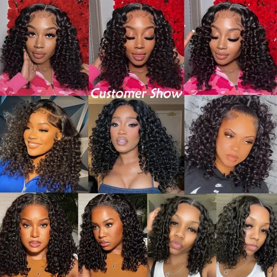 15A Pixie Curly Bundles Kinky Curly Human Hair 3/4 Bundles Deal Raw Virgin Curly