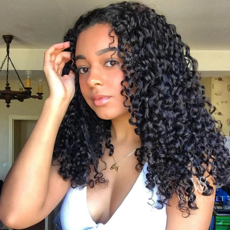 15A Pixie Curly Bundles Kinky Curly Human Hair 3/4 Bundles Deal Raw Virgin Curly