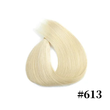 Clips In Human Hair Extensions 100% Real Human Hair Weft 7Pcs Clip in Natural hair