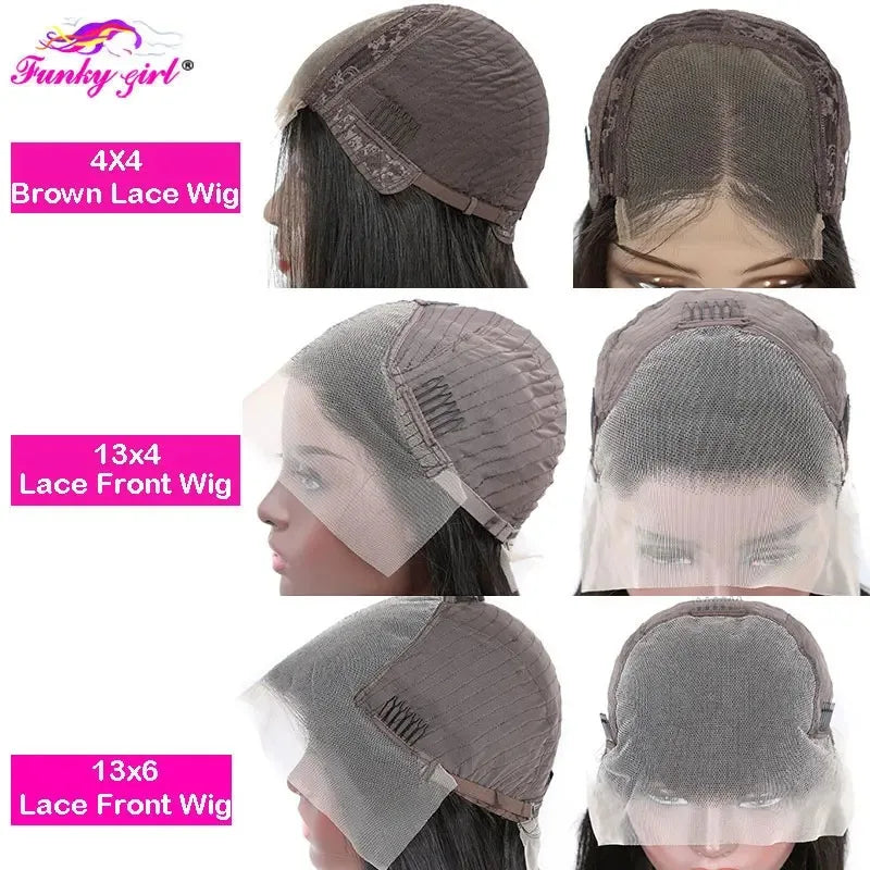 Highlight Body Wave Wig Human Hair Lace Front Wigs 4/27 Honey Blonde Body Wavy Lace Human Hair