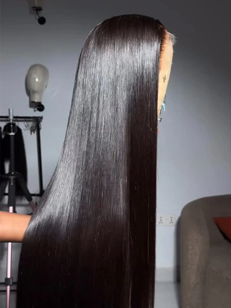 36 38 40 Inch Bone Straight 13x4 Lace Front Wig Human Hair Lace Front Human Hair