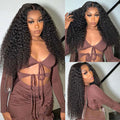Kinky Curly 13x4 Lace Frontal Wig For Women 13x6 Glueless Human Hair Wig