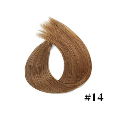Clips In Human Hair Extensions 100% Real Human Hair Weft 7Pcs Clip in Natural hair