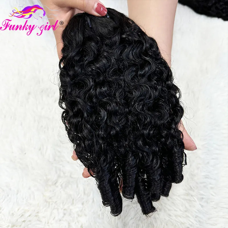 12A Burmese Curly Bundles Human Hair Brazilian Pixie Curls Bundles Deals Raw