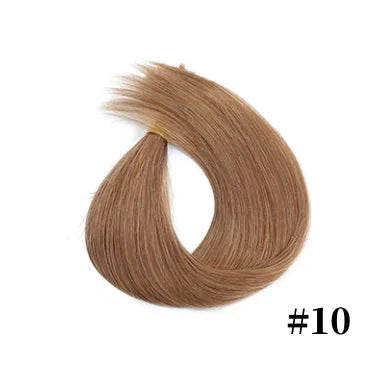Clips In Human Hair Extensions 100% Real Human Hair Weft 7Pcs Clip in Natural hair