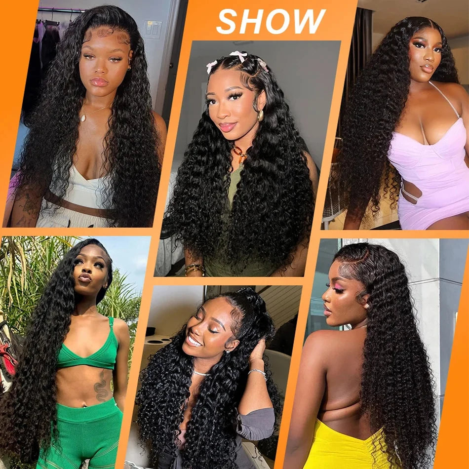 Kinky Curly 13x4 Lace Frontal Wig For Women 13x6 Glueless Human Hair Wig