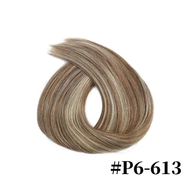 Clips In Human Hair Extensions 100% Real Human Hair Weft 7Pcs Clip in Natural hair
